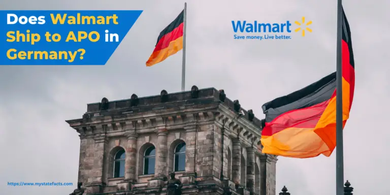 Does Walmart Ship to APO in Germany?