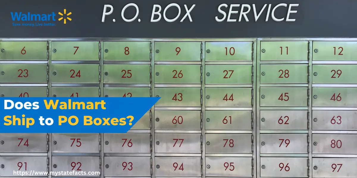 Does Walmart Ship to PO Boxes?