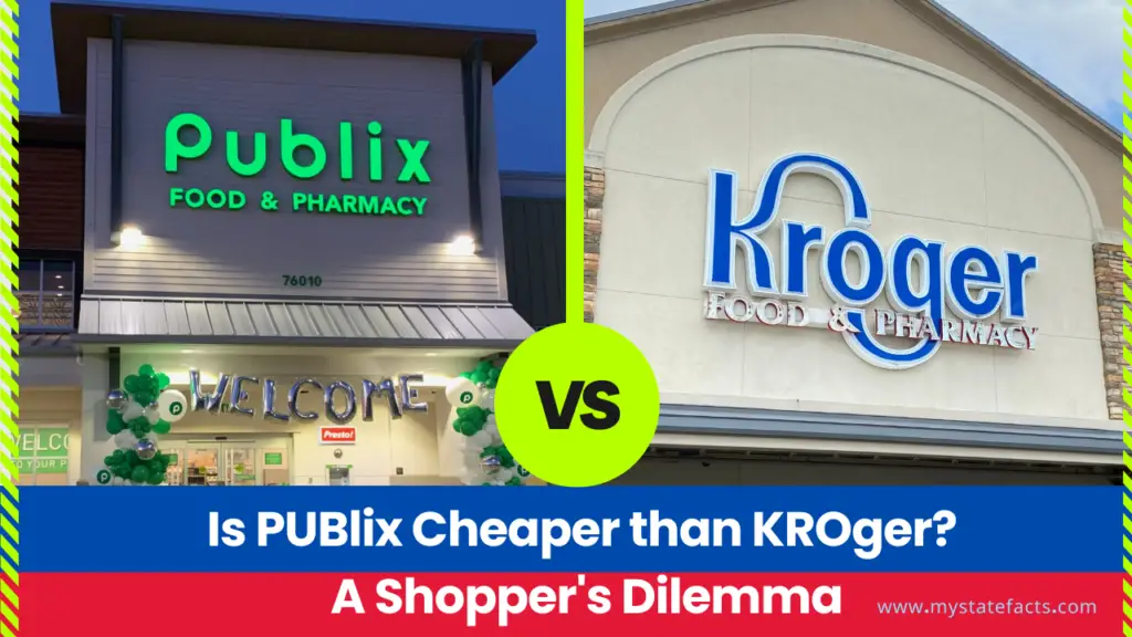 Is PUBlix Cheaper than KROger? A Shopper's Dilemma
