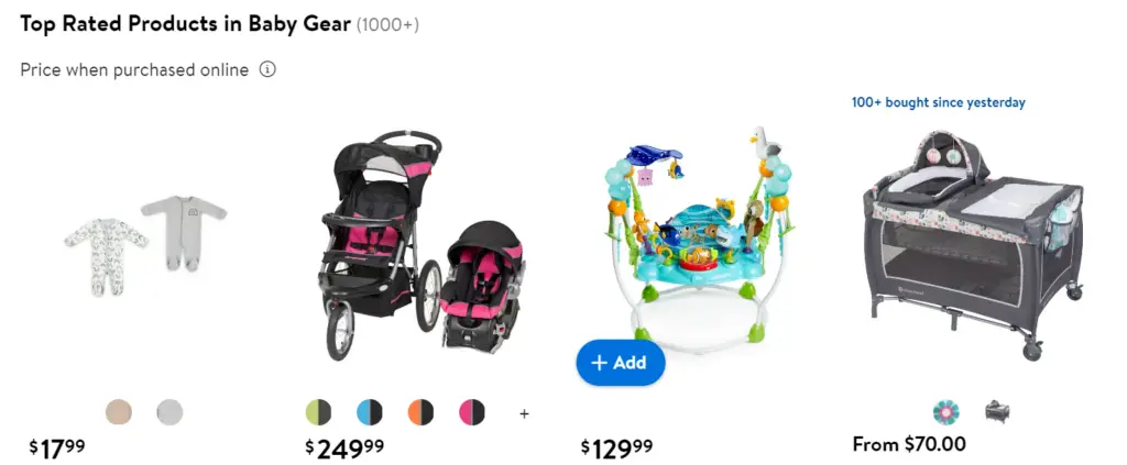 What Are the Best-Selling Babycare Items on Walmart?